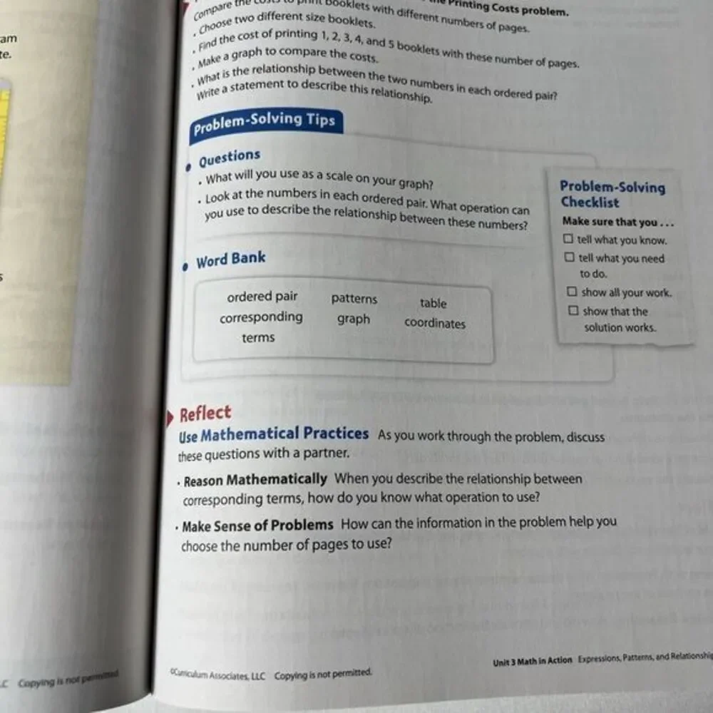 Ready Florida‎ MAFS Grade 5 Mathematics Instruction Workbook No Writing